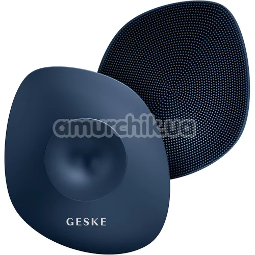 Щітка для тіла Geske Body Brush 4 in 1 Suction Mount, синя