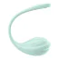Виброяйцо Satisfyer Smooth Petal, бирюзовое - Фото №2