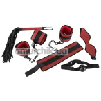 Бондажний набір Bad Kitty Naughty Toys Bondage Set, червоний - Фото №1