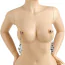 Затискачі для сосків Virgite Nipple Clamps Jewels Mod. 10, срібні - Фото №3