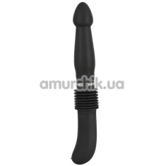 Анальний вібратор Push It! Rechargeable Anal Vibe, чорний - Фото №1