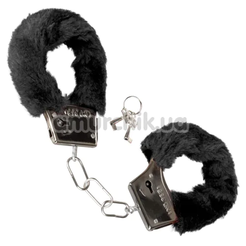 Наручники Playful Furry Cuffs, чорні