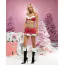 Костюм Санти Leg Avenue Sexy Santa червоний: бюстгальтер + спідниця - Фото №2