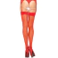 Панчохи Leg Avenue Lynn Sheer Backseam Stockings, червоні