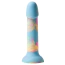 Фалоімітатор Alume Watercolor Silicone Dildo, різнокольоровий - Фото №3
