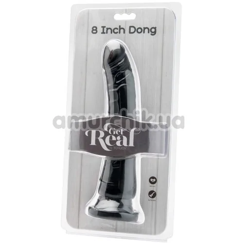 Фалоімітатор на присосці Get Real 8 Inch Dong, чорний