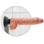 Вибратор King Cock Vibrating Cock With Balls 25.4 см, телесный - Фото №3