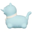 Симулятор орального сексу для жінок з вібрацією Univibe Sexy Kitty, блакитний - Фото №3