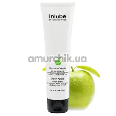 Оральный лубрикант Inlube Green Apple - зеленое яблоко, 100 мл - Фото №1