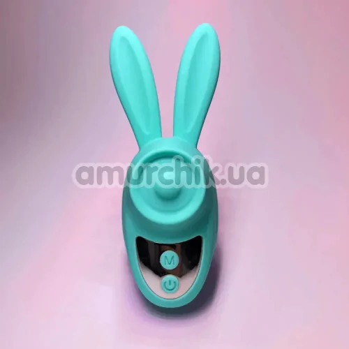 Вибратор на палец с пульсацией Passion Play Finger Tapping Vibe, бирюзовый