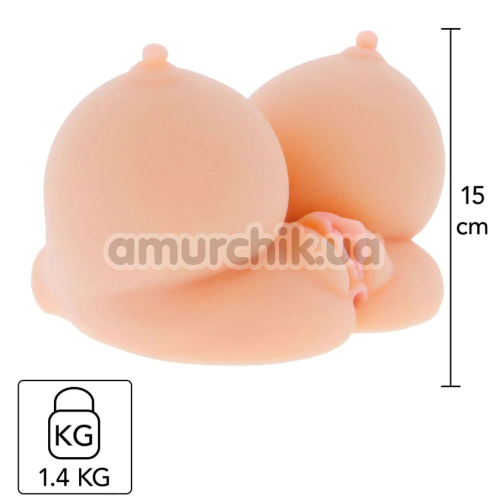 Мастурбатор Bangers Fuck My Virgin Pussy, телесный