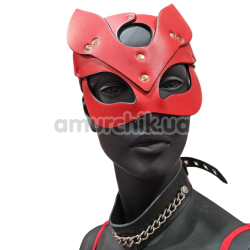 Маска Кошечки Cat Mask, красная