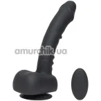 Вибратор с эффектом эрекции Uprize Remote Control Erecting Realistic 8, черный - Фото №1