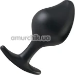 Анальная пробка для электростимуляции Mystim Rocking Vibe Electrosex Butt Plug & Vibration, чёрная - Фото №1