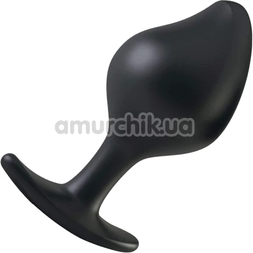 Анальная пробка для электростимуляции Mystim Rocking Vibe Electrosex Butt Plug & Vibration, чёрная - Фото №1