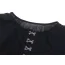 Боді Star Night Hook Buckles Bodysuit, чорне - Фото №11