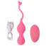 Виброяйцо M-Mello Heart Waves Bullet Vibrator, розовое - Фото №3
