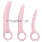 Вагинальные расширители Sweet Play Pelvic Floor Muscles Training Set A13, розовые - Фото №1