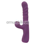 Вібратор з поштовхами та пульсацією Javida 3 Function Rabbit Vibrator, фіолетовий - Фото №1