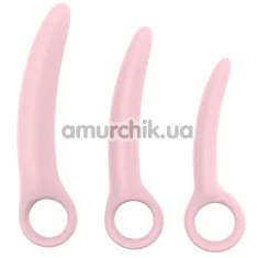 Вагинальные расширители Sweet Play Pelvic Floor Muscles Training Set A13, розовые - Фото №1