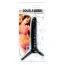 Анальная насадка Double Penetration Shaft With Cockring - Фото №3