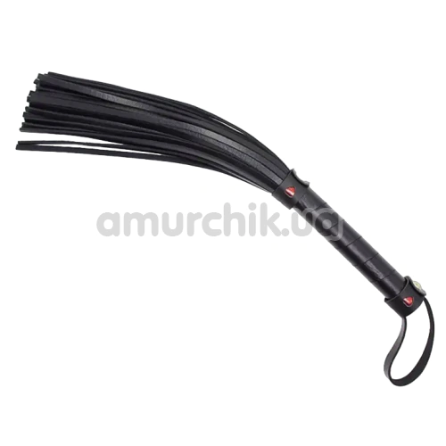 Флоггер DS Fetish Flogger Heart, черный
