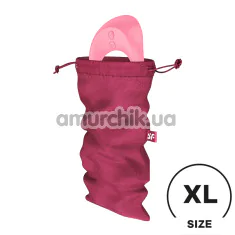 Чехол для хранения секс-игрушек Satisfyer Treasure Bag Size XL, розовый - Фото №1