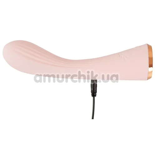 Вибратор для точки G Super Soft Double Layer Silicone G-Spot Vibrator, розовый