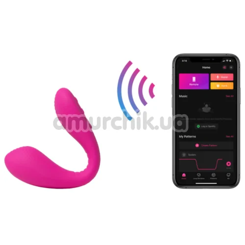 Вібратор Lovense Dolce (Quake), рожевий