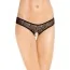 Трусики G-String (модель 2446), черные - Фото №1