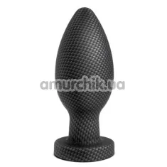 Анальна пробка Spark Silicone Plug Small, чорна - Фото №1