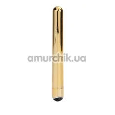 Вибратор 5-Function Precious Metal Slims, золотой - Фото №1