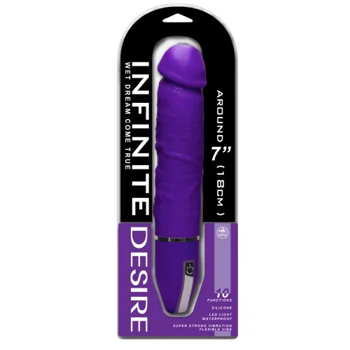 Вібратор Infinite Desire, фіолетовий