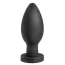 Анальна пробка Spark Silicone Plug Small, чорна - Фото №1