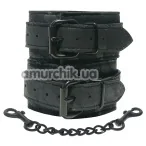 Фиксаторы для рук Sportsheets Midnight Lace Cuffs, чёрные - Фото №1