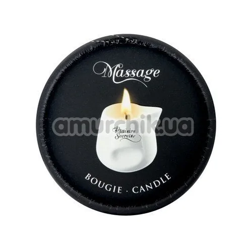 Масажна свічка Plaisirs Secrets Paris Bougie Massage Candle Red Wood - червоне дерево, 80 мл