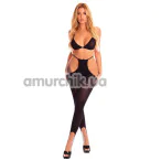 Комплект Not So Fast 2 Piece Bra Set, чорний: бюстгальтер + лосини - Фото №1