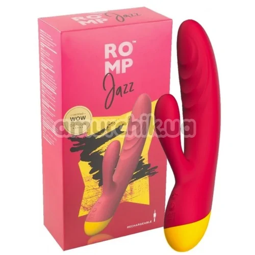Вибратор Romp Jazz, красный