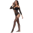 Комбинезон Star Night Open Shoulders Bodystocking, черный - Фото №4