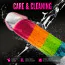 Фалоімітатор Neo Elite Glow In The Dark Rainbow Rave 6.5, різнокольоровий - Фото №12