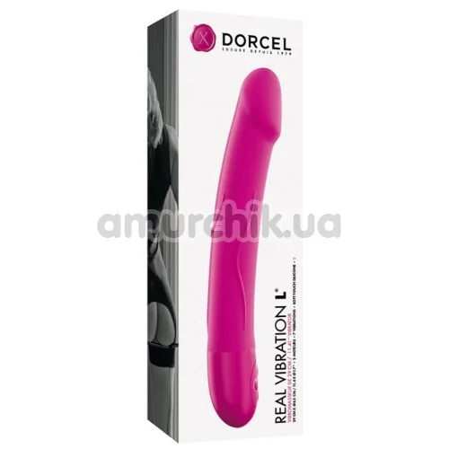 Вибратор для точки G Dorcel Real Vibration L, розовый