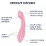 Вибратор для точки G Satisfyer G-Force Vibrator, розовый - Фото №8