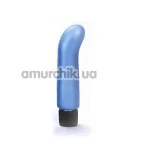 Вибратор для точки G Little Vibrating Softee, синий - Фото №1
