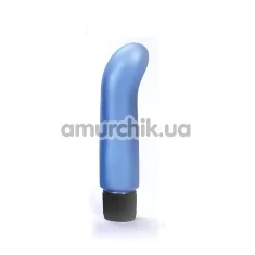 Вибратор для точки G Little Vibrating Softee, синий - Фото №1