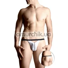 Трусы-стринги мужские Mens thongs белые (модель 4497) - Фото №1