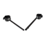 Фиксаторы для ног Zado Leather Spreader Bar, черные - Фото №7