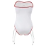 Костюм медсестры Star Night Naughty Nurse Costume Set, белый: боди + повязка на голову - Фото №8