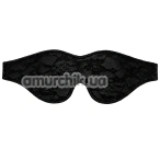 Маска на очі DS Fetish Romantic Lace Blindfold, чорна - Фото №1