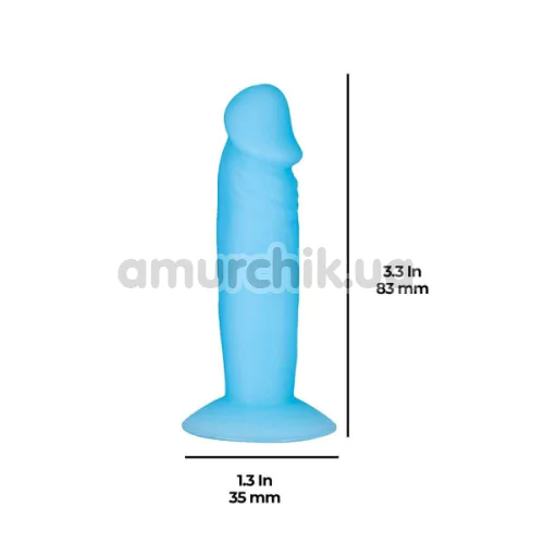 Набор фаллоимитаторов Addiction Silly Willy Glow in the Dark, светящийся в темноте