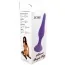 Анальная пробка Boss Series Silicone Purple Plug Small, фиолетовая - Фото №6